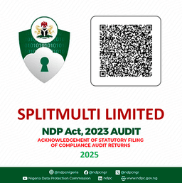 NDPA Compliance Certificate – SplitMulti Limited